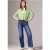 Street One Studio Dames Kort vest in Groen