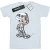 Disney Heren Mickey Mouse Skeleton T-Shirt (Wit)