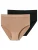 SCHIESSER Slip ‘Classic Seamless’  nude / zwart