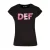 Dames-T-shirt DEF Signed