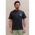 Kultivate regular T-shirt met backprint antraciet