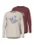 NAME IT Shirt ‘NKFVIX’  greige / violetblauw / wijnrood / zwart