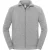 Fruit of the Loom Heren Iconische Premium Sweat Jacket (Athletic Heather)