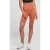 Urban Classics Ladies High Waist Cycle Shorts Terracotta