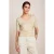 Agnes Cocoon top in crème