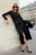 TRENDYOLMİLLA Dames Zwart Effen Maxi Lang Avond / Dagelijks Bodycon Jurken