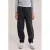 WE Fashion loose fit joggingbroek met studs – antraciet