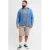 JACK & JONES PLUS SIZE regular T-shirt met backprint grijsblauw