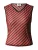 Bella x ABOUT YOU Top ‘Diana’  sand / pink / vuurrood / zwart