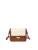 BALDININI Schoudertas  cognac / offwhite
