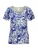MADELEINE Shirt  donkerblauw / wolwit