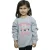 Disney Meisjes Cherry Club Minnie Mouse Sweatshirt (Sportgrijs)