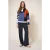 White Stuff Belle Tweedy Wide Leg Trouser Grey