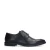 Manfield leren veterschoenen zwart
