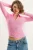 Slim Fit Ritskraag Bloes