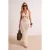TRENDYOLMİLLA Dames Ecru Ajour Maxi Mouwloos Strandkleding Bodycon Strandjurken