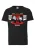 LOGOSHIRT Shirt ‘Batman vs Superman – Face Off’  gemengde kleuren / zwart