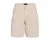 NOISY MAY Curve denim regular waist jort ecru