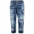Dsquared2 Boston Jean-stijl Donkerblauwe Denimbroek
