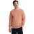 Zalmroze sweater met relaxed fit en geborduurd Rigby Go-logo