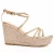 Montevita Wedge Sparto Sandalen Wesparto6 In Goud
