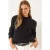 Getextureerde Crewneck Trui met Pompon