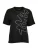 BLUE SEVEN Shirt  zwart / wit