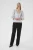 Blouse met lange mouwen KBBeatrice Feminine white black