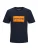 JACK & JONES Shirt ‘JJCole’  navy / oranje / wit