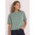 Shirt met ronde hals in Silk-Look