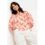 LOLALIZA gebloemde blouse oranje