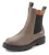 Elbsand Chelsea boots  donkerbeige / zwart