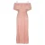 Freebird off shoulder jurk oudroze