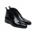 Ben Sherman London Brush Off Leren Heren Zwarte Boots