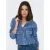 Only Jeansjack ONLKENZIE – Jeansblouson met capuchon en ritssluiting