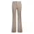 gardeur flared geruite broek – camel