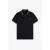 Fred Perry Heren Twin Tip Poloshirt (Zwart)