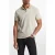 Michael Kors Textured Casual Polo Shirt In Light Sage