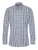 SPIETH & WENSKY Klederdracht overhemd ‘TG-Falkmar’  blauw / bruin / wit