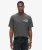 Tattoo T-shirt met Losse Pasvorm en Print op de Achterkant Donkergrijs