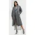 AllSaints Paulah Coat Eiffel Grey