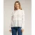 Doorschijnende blouse met kant