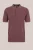 WE Fashion – Heren regular fit polo – Regular fit – Roestbruin – Katoen –