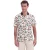 No Excess Polo short sleeve printed seablue