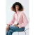 Mango gestreepte blouse – roze/rood