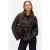VERO MODA tussenjas met dierenprint – donkerbruin