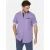 Babista regular casual overhemd lila