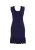 faina Gebreide jurk  navy
