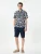 Koton Overhemd  navy / wit