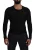Henley Kraag Gebreid Sweater Lange Mouwen
